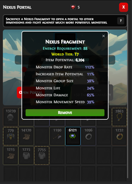 Nexus System in Pixel Valkyrie